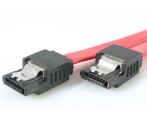 Cable Serial ATA con cierre para conexión segura