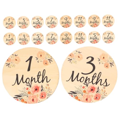 Accessoires photo de bébé en bois pour ne plus oublier ses premiers mois