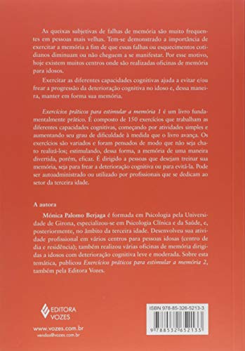 Exercícios práticos para estimular a memória: Volume 1