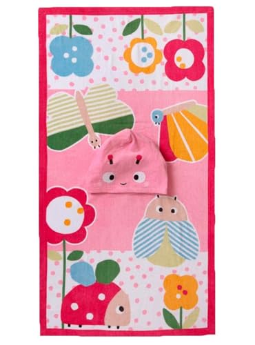 Mayoral 9459-1 - Poncho Baño Bebé Verano 100% Algodón bebé-niños color: ROSA talla: talla única