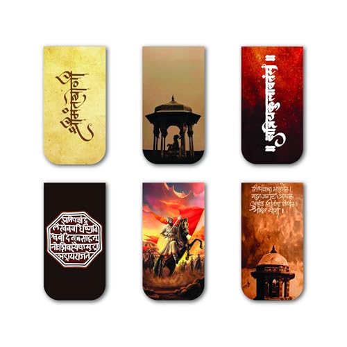 OneOclock Sanatani Magnetic Bookmarks for Book Readers, Book Mark...