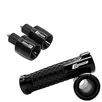 Voor BMW C650 SPORT 2015 2016 2017 2018 Motorfiets 7/8 ''Handvat Bar End Handvatten Caps Handvat Stuur Plug End Cap Grip (Color : Orange