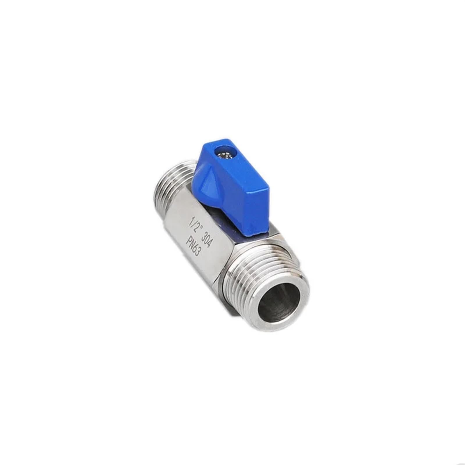 Válvula de bola de acero inoxidable 304 para evitar fugas en redes de 1"
