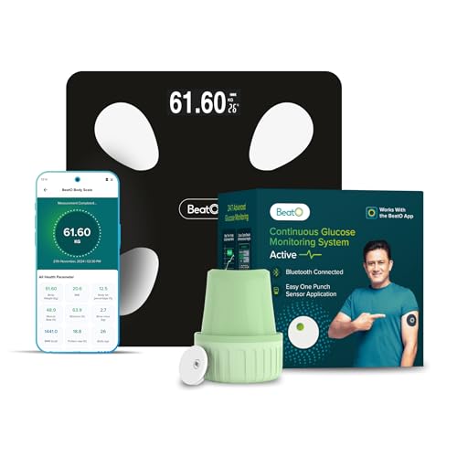 Image of BeatO CGM with FitScale by BeatO Body Composition Scale