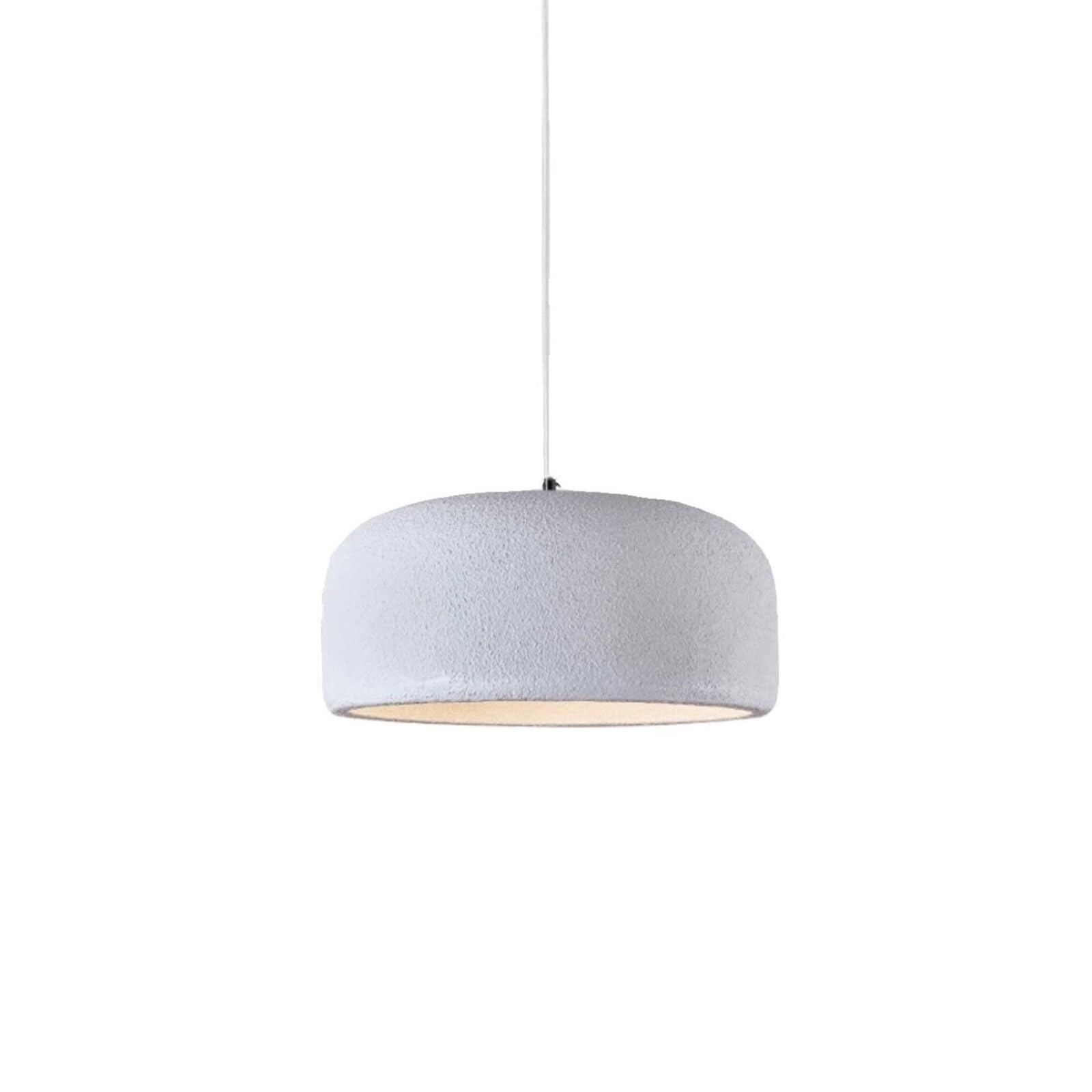 HYJAUSXB Simple Creative Chandelier,White Potpourri Resin Pendant Light,E27 Base Hanging Light,Indoor Adjustable Height Ceiling Light Fixture for Kitchen Island Dining Room Bedroom Hallway Living