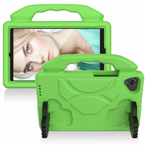 Étui Samsung Galaxy Tab A9 antichoc enfants - Coque silicone rigide SM-X133 vert