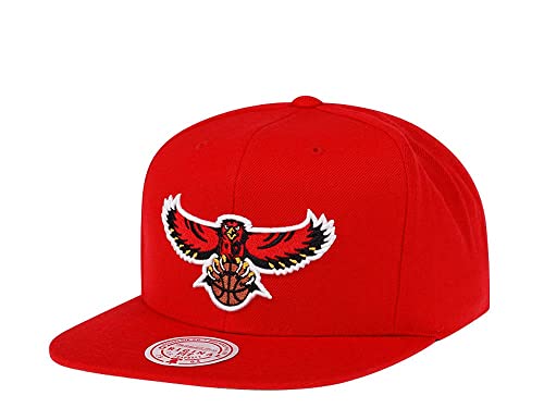 Gorra Snapback Ajustable Atlanta Hawks Roja miniatura 1