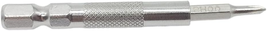 Hex Shank Adapter 6.35mm To 4mm, /4 Inch Bit Holder For 4mm Bits, Electric Screwdriver Socket Converter, Chrome Vanadium Steel Power Drill Extension Rod