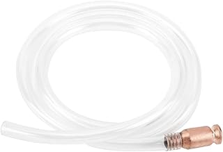 1,Sifão de água,8 metros antiestático PVC sifão gás/combustível/água sifão bomba manual tubo de transferência de líquido manual para transferir com segurança gás, combustível, água do aquário, água potável, sifão de água, 1,8 m