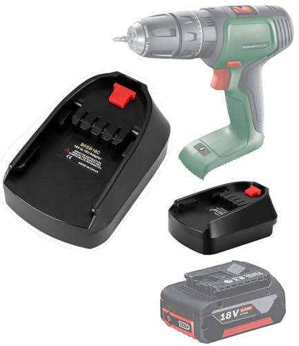 Adapter for Bosch18V GBA to PBA Lithium-ion Battery,Convert to for Bosch PBA Cordless Power Tools (only adapter)