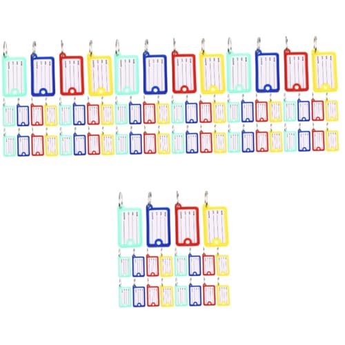 Identification facile maison et bureau avec porte-clés réutilisables
