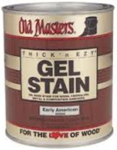 Old Masters 80204 Gel Stain,golden Oak,1qt