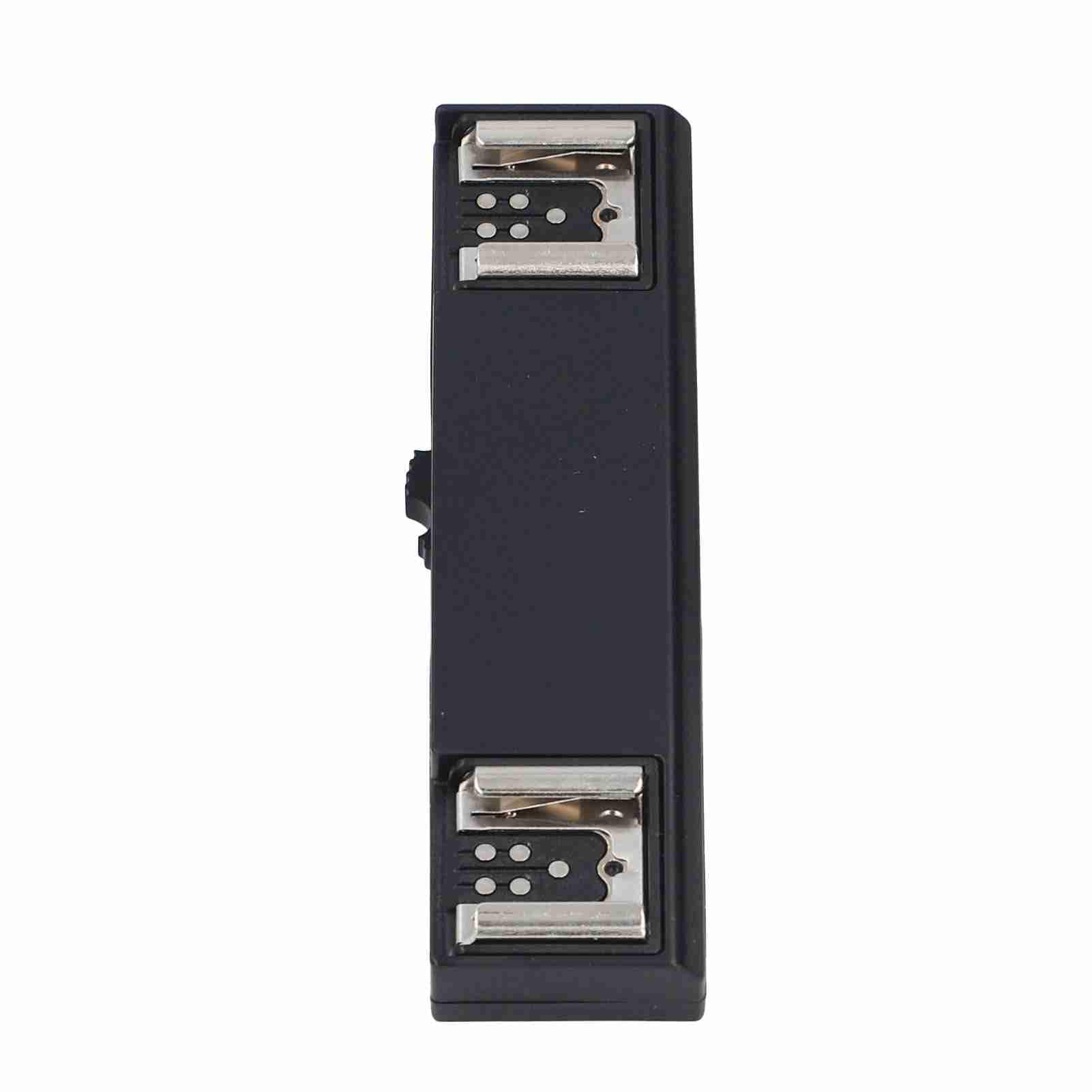 Adaptateur Griffe Fl Multifonction Ad-E1,Tbest Ttl Fl Bracket,Rycote Hot Shoe Exteon 10,Double Hot Shoe Adapter,Double Griffe Photo,Séeur De Sabot Double,port De Montage De Sabot Ultra-Léger Double B