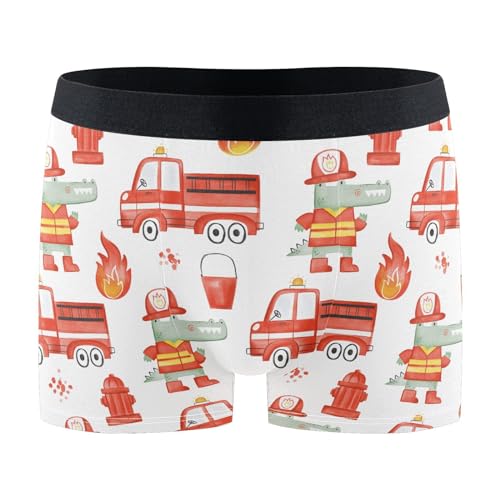 ZZKKO Men's Underwear Briefs Horse Standing Men's Boxer Briefs,Trunks Underwear for Men S-XXL