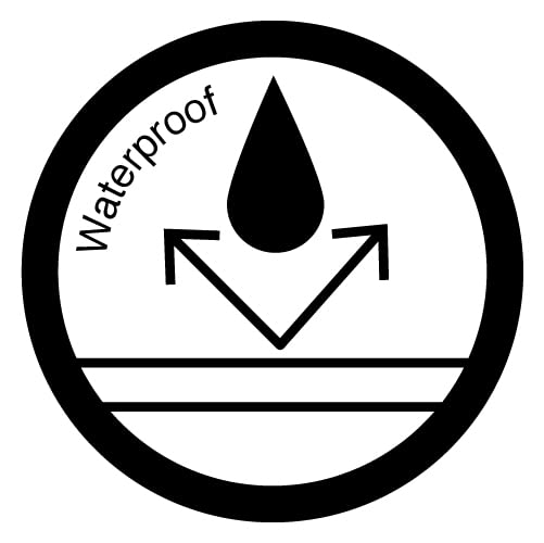 Croci Wasserdichter Mantel für Hunde Montreal, Rückengröße 35 cm, Fleecefutter, verstellbar mit Gummizug und Loch für Leine und Geschirr, schillernde Perlenfarbe