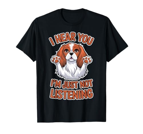 Divertido Cavalier King Charles Spaniel Camiseta