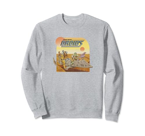 Sweat Star Wars Droid Sunset en coton de qualité supérieure au design soigné