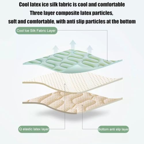 Protecteur de meubles en soie glacée d'été tapis de canapé élastique gris lavable - 5