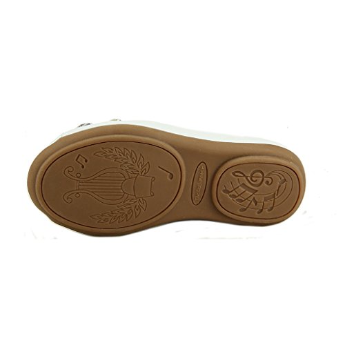 The Doll Maker Peep Toe Rhinestone Flat4