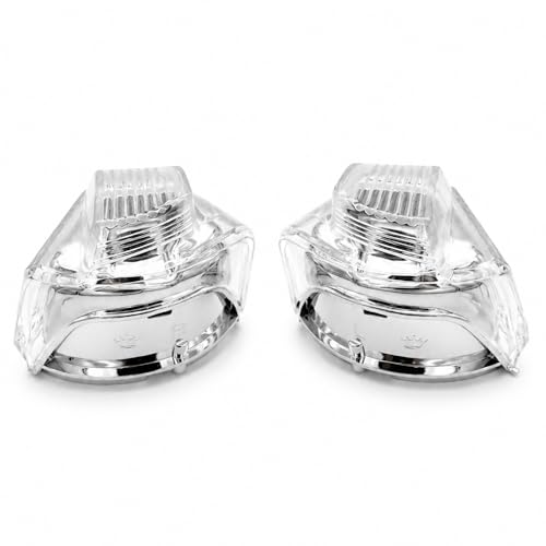 Répétiteur clignotant rétroviseur transparent pour Ford Custom 12-26