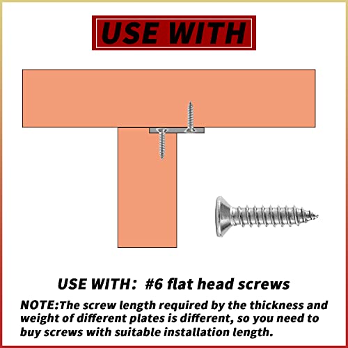 48 Pcs Figure 8 Fastener Steel Table Top Fastener Heavy Duty Hardware Desk Top Fastener For Wood,12 Gauge Steel,Table Top Connector Bracket Desk Top Fasteners Clip,Black #TOP2