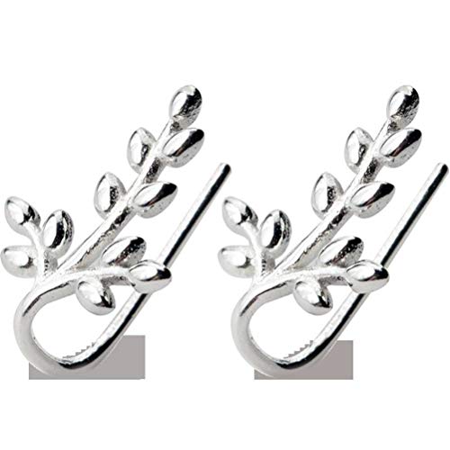 Boucles d'oreilles en Argent S925 contre les allergies aux lobes sensibles