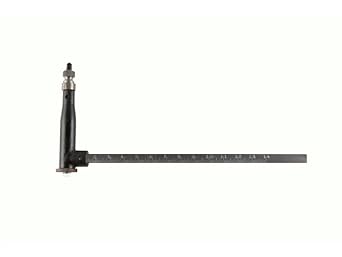 Allpax AX1410 Standard Scale Bar, 2" to 22" Size, Steel