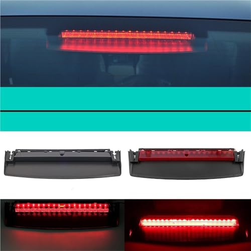 Feu stop LED pour Audi A4 B8 2009-2015 lentille rouge 3ème feu arrière de remplacement
