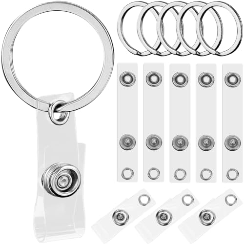 Porte-clés et badges sécurisés grâce au lot de 30 anneaux robustes