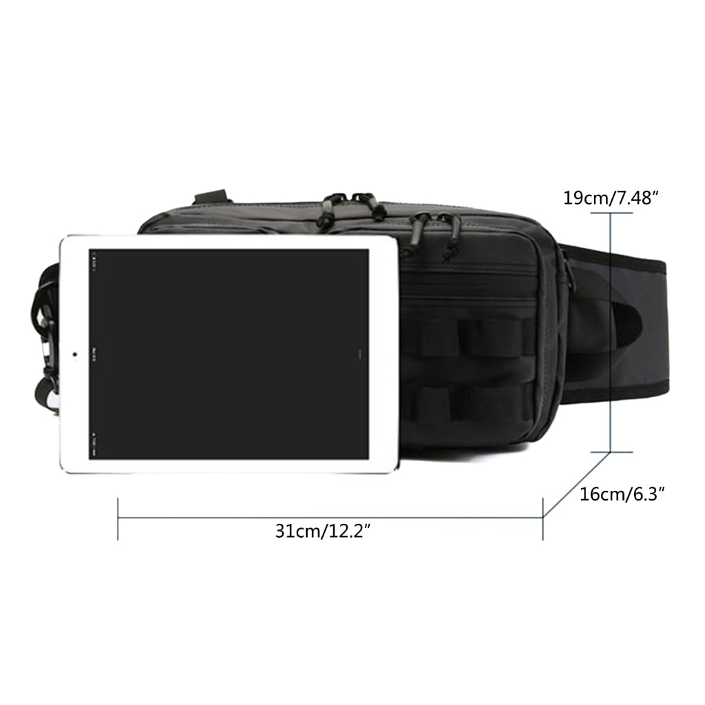 Torby crossbody torba na przynęty wodoodporna duża pojemność sprzęt wędkarski torby na talię