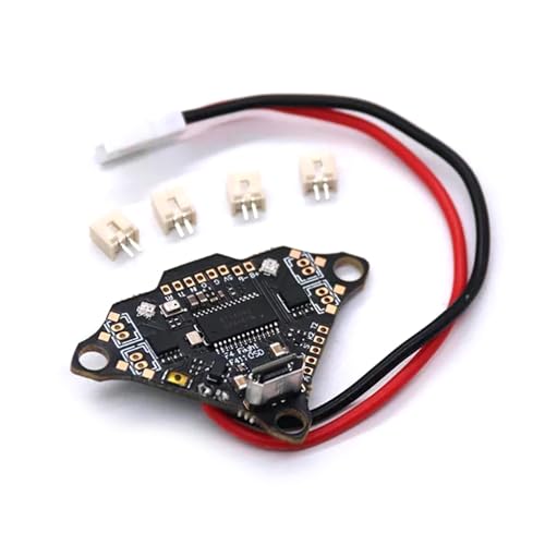 JINPIAOPIAO Controlador de vuelo F4DC preconfigurado con firmware Betaflight 4.2.0 para drones y cuadricópteros FPV Racing