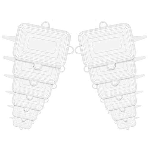 Flexible Silicone Stretch Lids for Food Trays