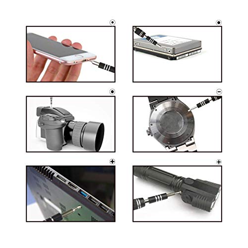 Screwdriver Set,117 in 1 Computer Repair Kit Electronic Tool kit Mini Precision Screwdriver Set with Case for Phone,Laptop,Jewelers