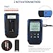 Groword 5-in-1 Fiber Optic Cable Tester - Portable Optical Power Meter With Light, FC/SC/ST Universal Interface