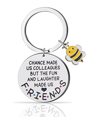 AOZHHL Inspirational Keychain for Women, Best Friend Birthday Christmas Graduation Gifts for Adult Teen Girls Daughter Come of Age Friendship Key Ring Present