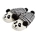 Holibanna Panda Hausschuhe Weihnachten Plüsch Baumwollhausschuh Winter warm Hausschuh für Kinder Geschenk Junge Größe (Innenlänge 21cm)