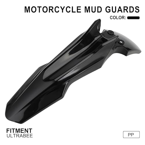 Image of Front Fender for Surron Ultra Bee,Front Mud Guard Mudguard for Electric Dirt Bike Sur Ron Ultra Bee-Black