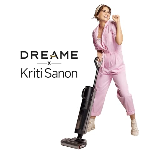 Image of DREAME H12 Dual Smart Wet Dry Upright Vacuum, Floor Cleaner Mop Combo 4-in-1 Cordless Stick Vacuum for Multi-Surface, One-Step Self Cleaning with Hot Air Drying