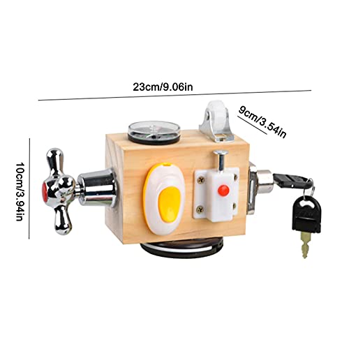 Cube para crianças, Sensory Busy-Board Atividade de brinquedo de viagem Tabuleiros ocupados para cri