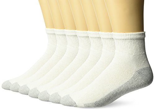 Hanes Men's Ankle Socks 7-Pack (Includes 1 Free Bonus Pair)