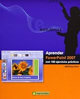 Aprender Powerpoint 2007 con 100 ejercicios prácticos 8426715877 Book Cover