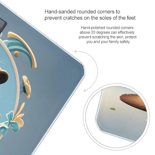 Báscula Digital para Baño con Diseño de Nutria miniatura 4