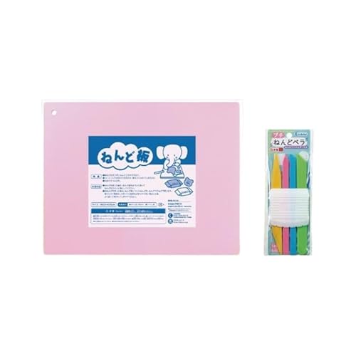 ねんど板&ねんどベラセット(ピンク)