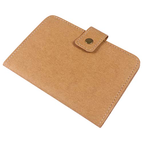 NUOBESTY Carteira de passaporte 1 pç, 20 x 14 x 0,3 cm carteira de viagem carteira de identidade porta-cartão de passaporte capa de cartão de bloqueio de passaporte porta-cartão bolsa de cartão para homens e mulheres adultos