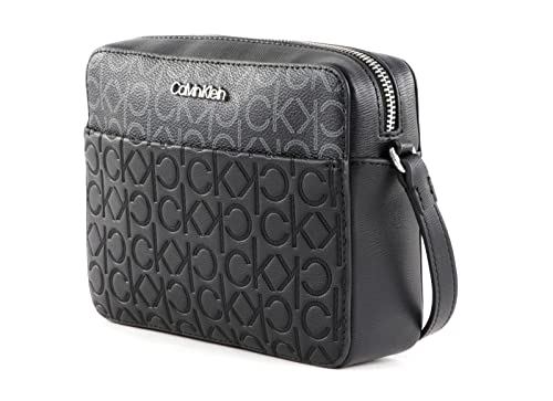 Calvin Klein Monogram Mix Camera Bag Black Mono