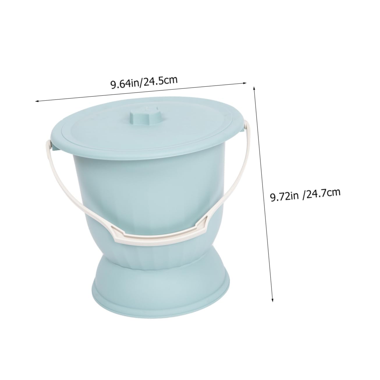 NOLITOY Strong Small Portable Urinal Boys and Girls Urinal Pot Adult Urine Container Thick Material Stable Structure Random Color