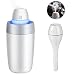 USB Cool Mist Humidifier, Yesurprise Portable Mini with Auto Shut-off, Multi Use for Travel Office Desk Car Hotel Kids Bedroom with Water Bottle (White)