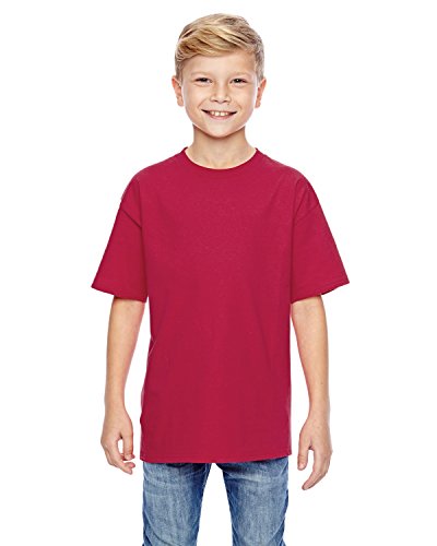 T-Shirt Hanes Kids Nano-T anti irritation sans étiquette pour peau sensible