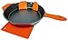 12 Inch Pre Seasoned Cast Iron Skillet Classic Frying Pan with Assist Handle. Includes Two Silicone Handle Grip,One Mat, 2 Scrapers.