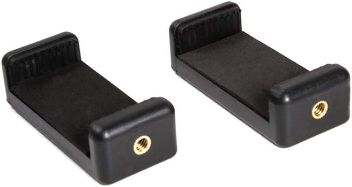 CAMVATE Smartphone Clip Holder with 1/4"-20 Mounting Points (2 Pieces)